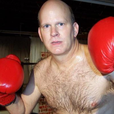 balding men boxing needed